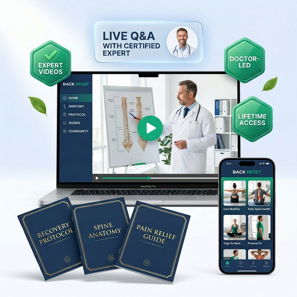 Back Reset Program — Masterclass, Community, Live Session